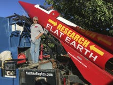 Flat-Earther plans to take off in homemade rocket to prove theory