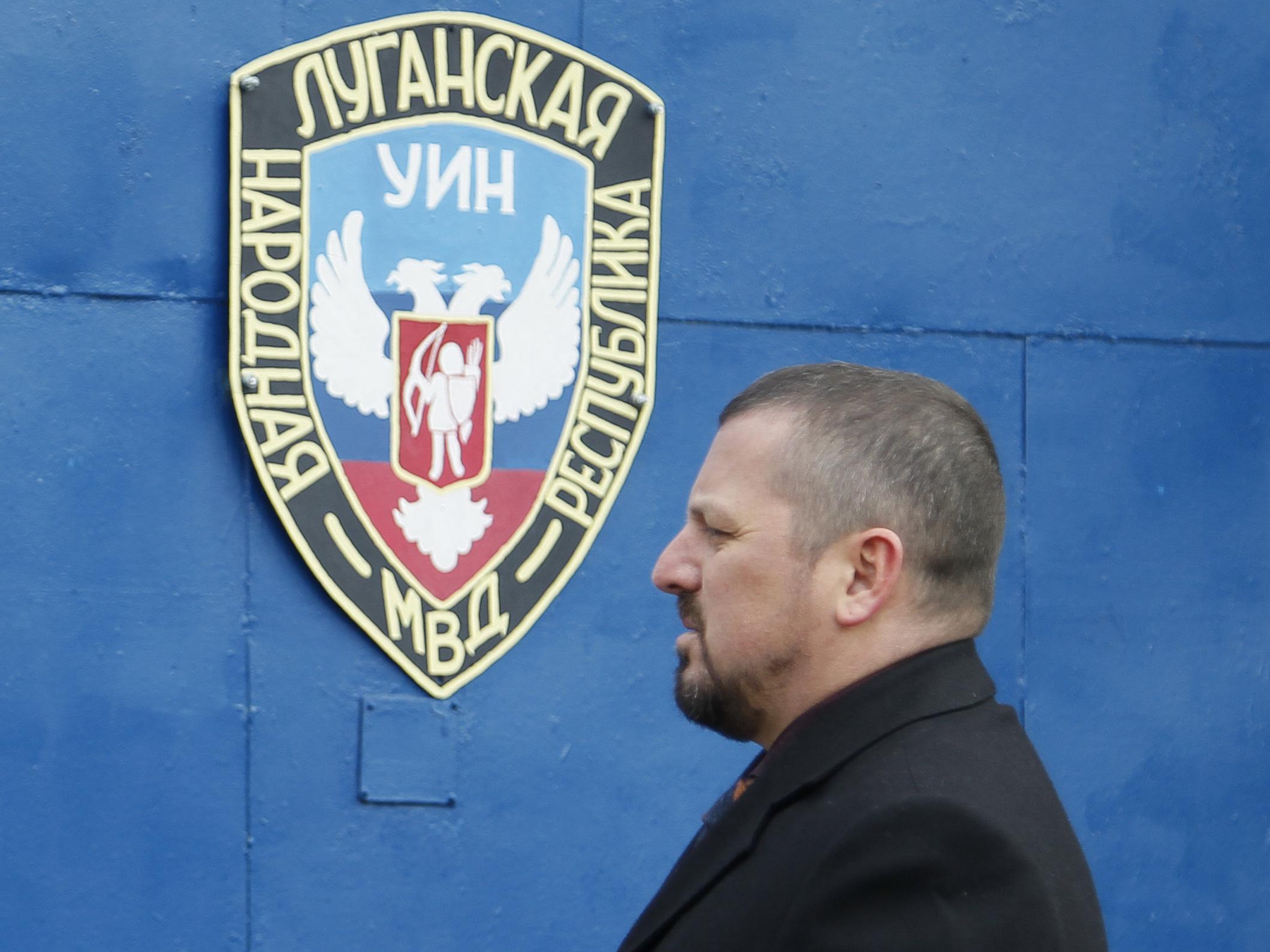 Interior Minister of the self-proclaimed Luhansk People's Republic Igor Kornet