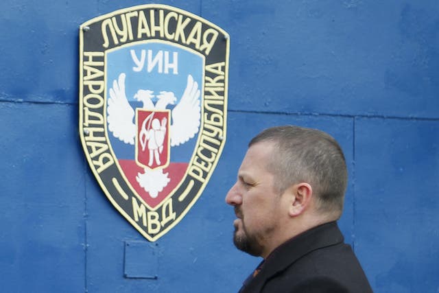 Interior Minister of the self-proclaimed Luhansk People's Republic Igor Kornet