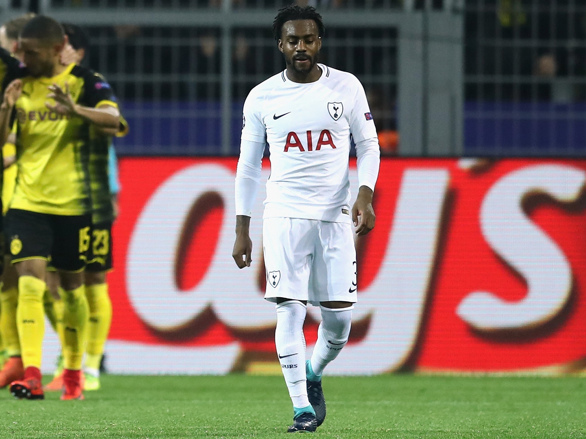 Danny Rose admitted that he was 'fuming' to be dropped from the north London derby against Arsenal