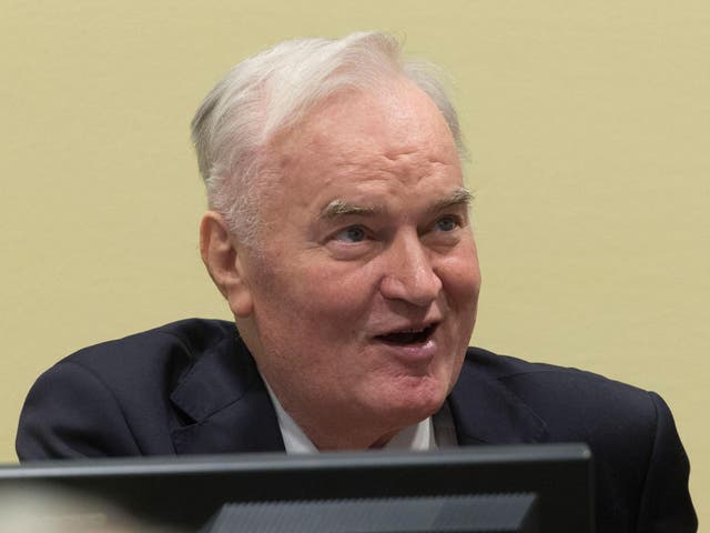 Ratko Mladic, 74, found guilty of commanding forces responsible for crimes including the worst atrocities during Bosnia's devastating 1992-95 war