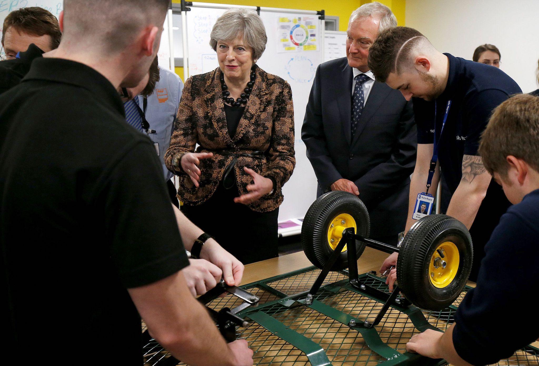 Theresa May is developing a 'hands on' approach to business concerns