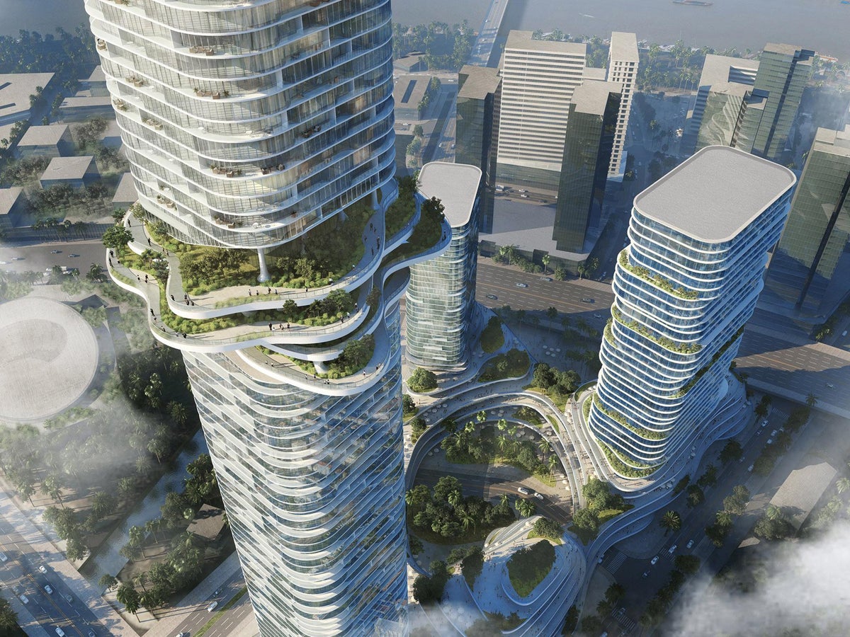 New Vietnamese skyscraper designed to look like rice terraces to