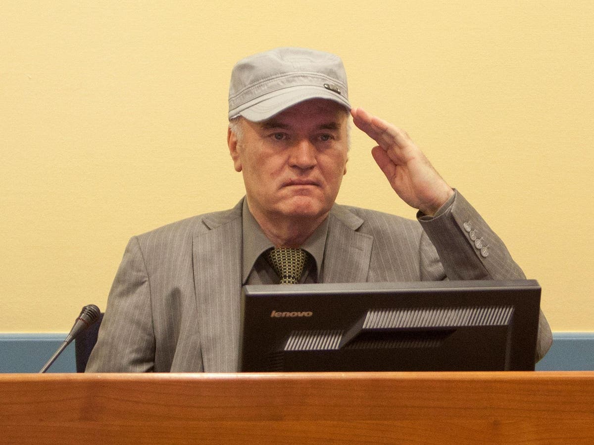 Ratko Mladic Who Is The Butcher Of Bosnia And What Has The Former Serb General Been Charged With The Independent The Independent