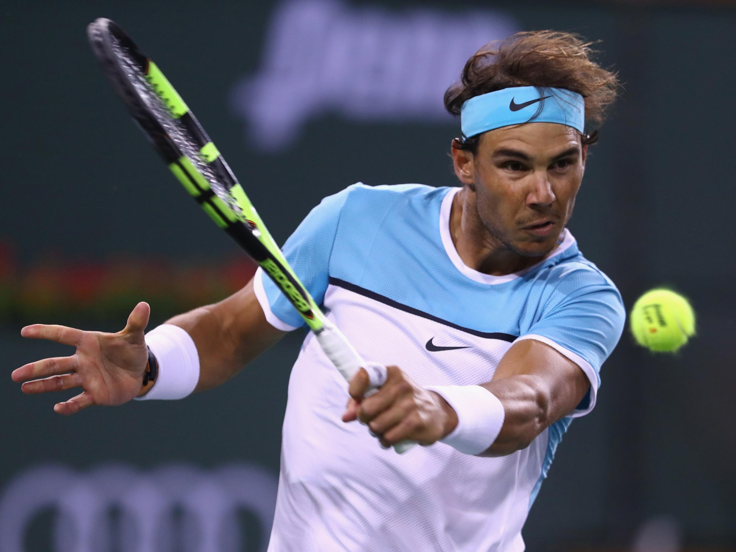 Left-handed Nadal is the current tennis world number one
