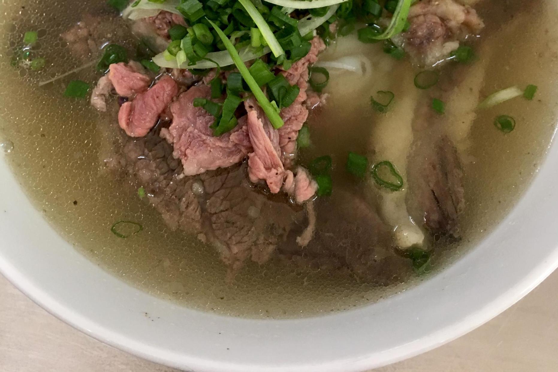 Pho is beef noodle soup