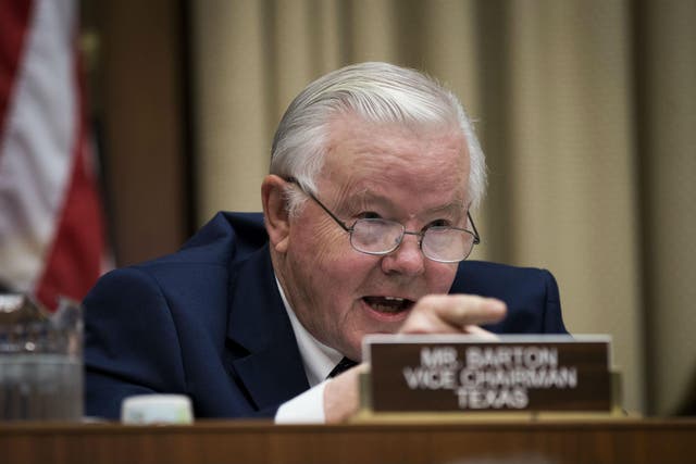 House Energy Committee vice chairman Representative Joe Barton (Photo by Drew Angerer/Getty Images)