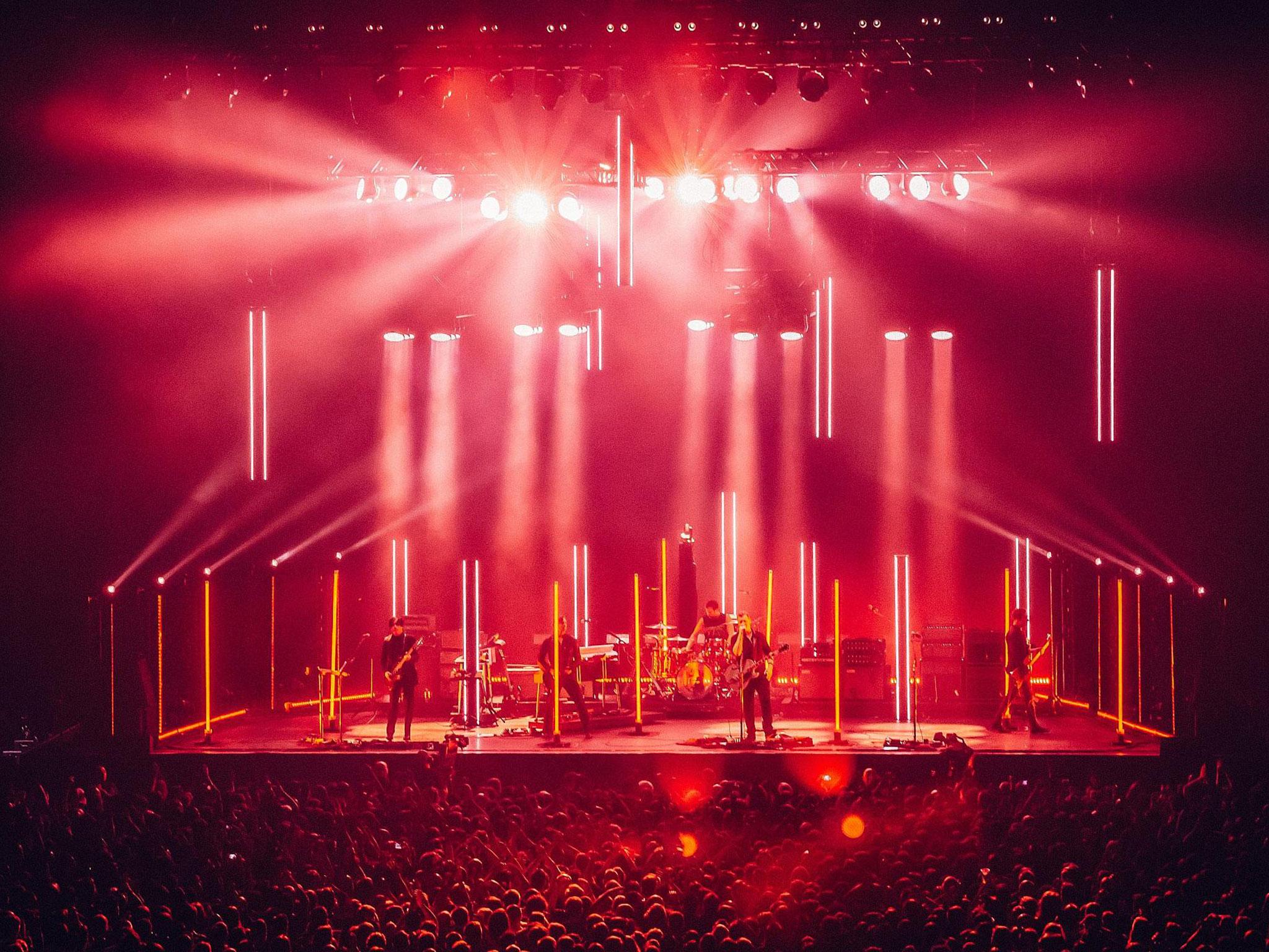 Queens of the Stone Age performing at London's O2 Arena this week