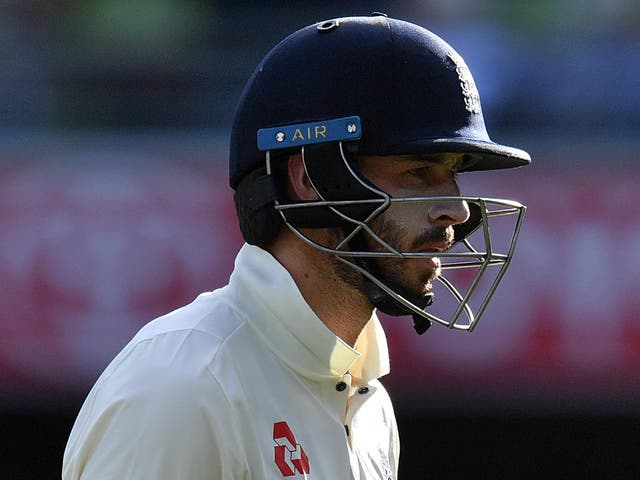 Vince is yet to settle in the Test side