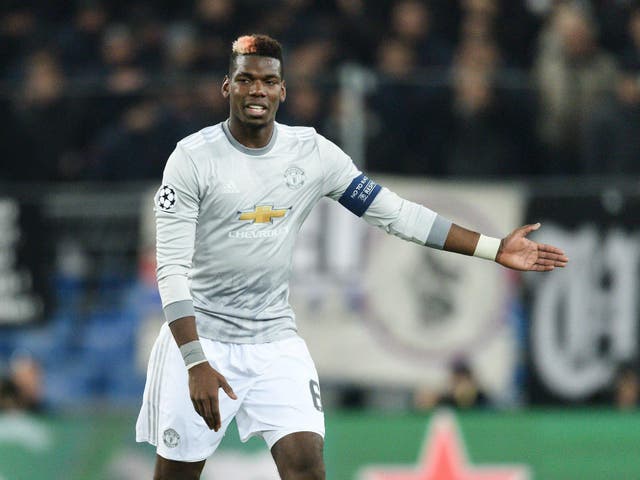 Paul Pogba's influence in the game against Basel faded as the match went on