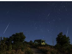 Meteor showers to light up the night skies next month