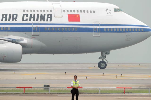 Air China was the only foreign airline offering flghts to Pyongyang