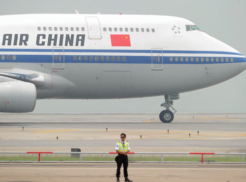 Air China was the only foreign airline offering flghts to Pyongyang