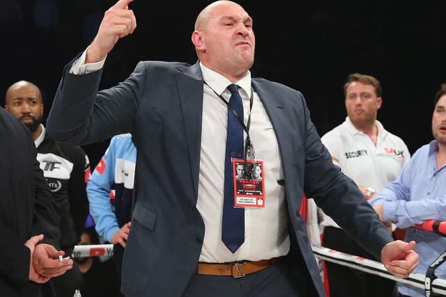Fury is working his way back to fighting weight