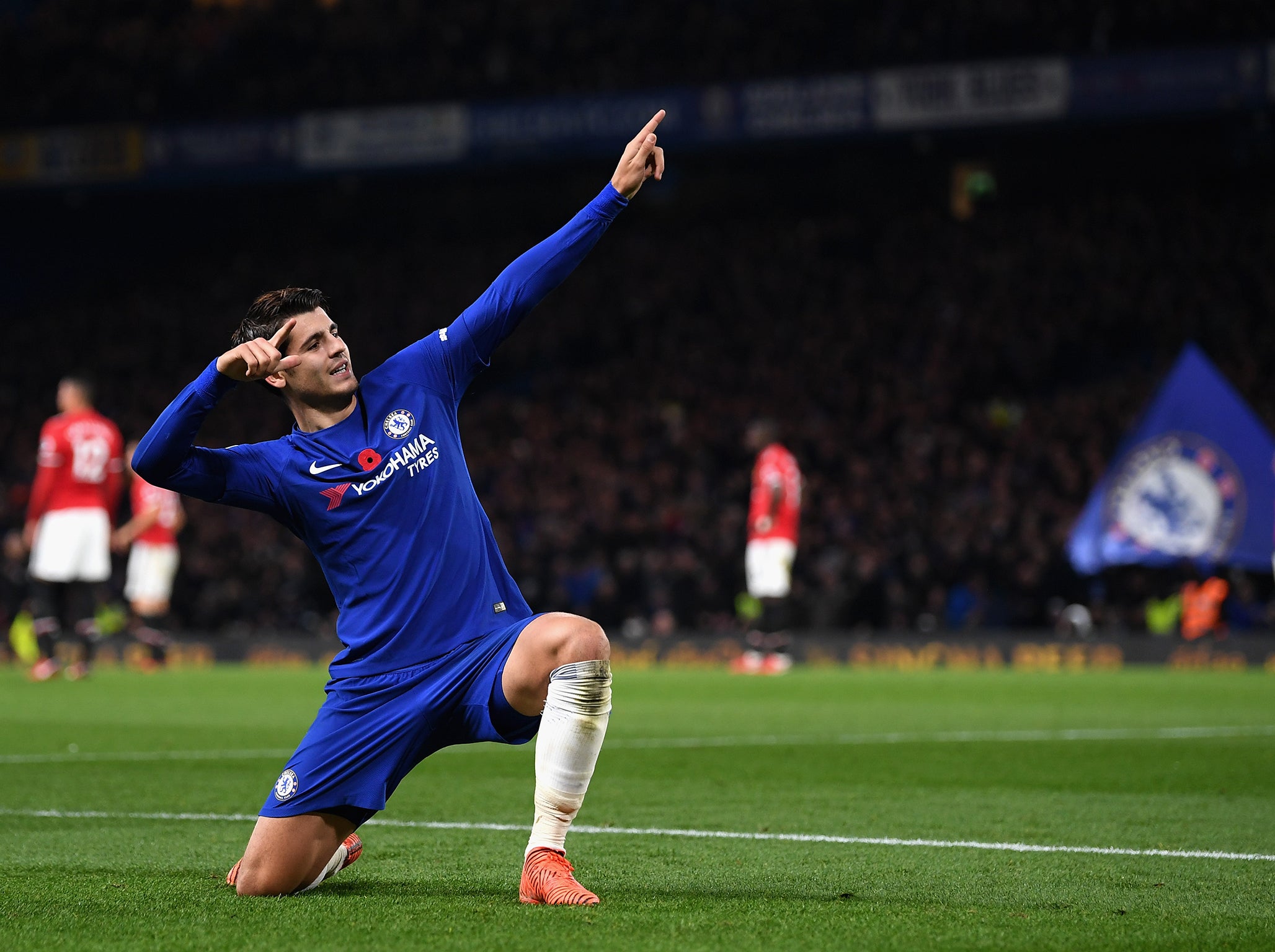 Alvaro Morata has hit the ground running at Chelsea