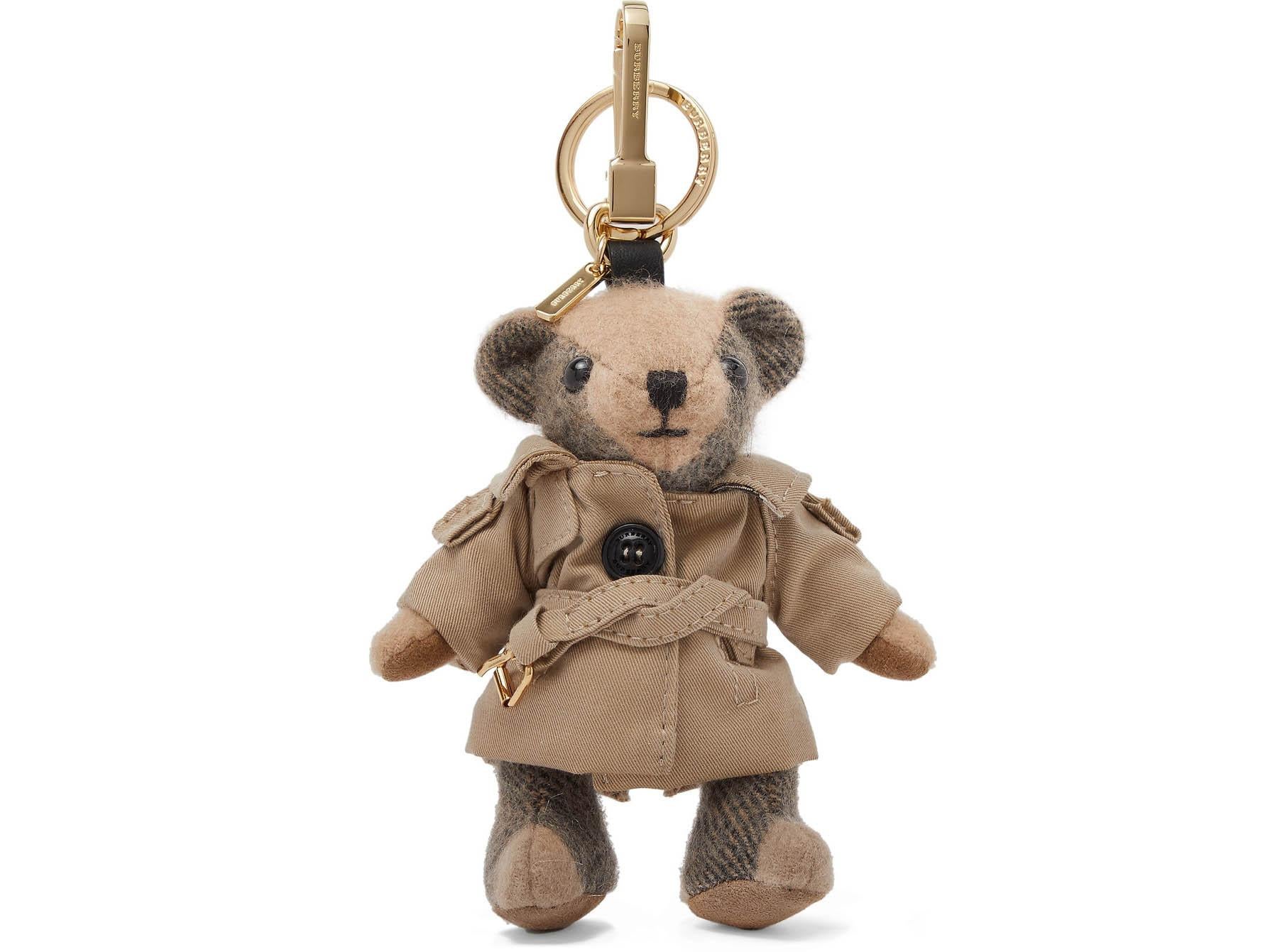Burberry, Checked Cashmere Keychain, £165, Net-a-Porter