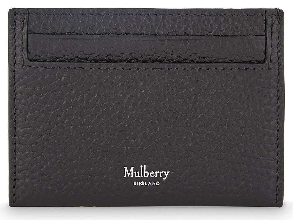 Mulberry, Grained Leather Card Holder, £100, Selfridges