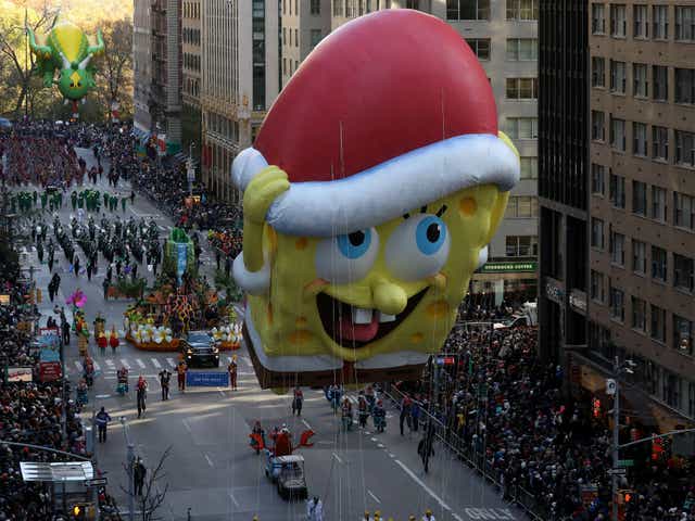The 91st Macy's Thanksgiving Day parade was attended by thousands