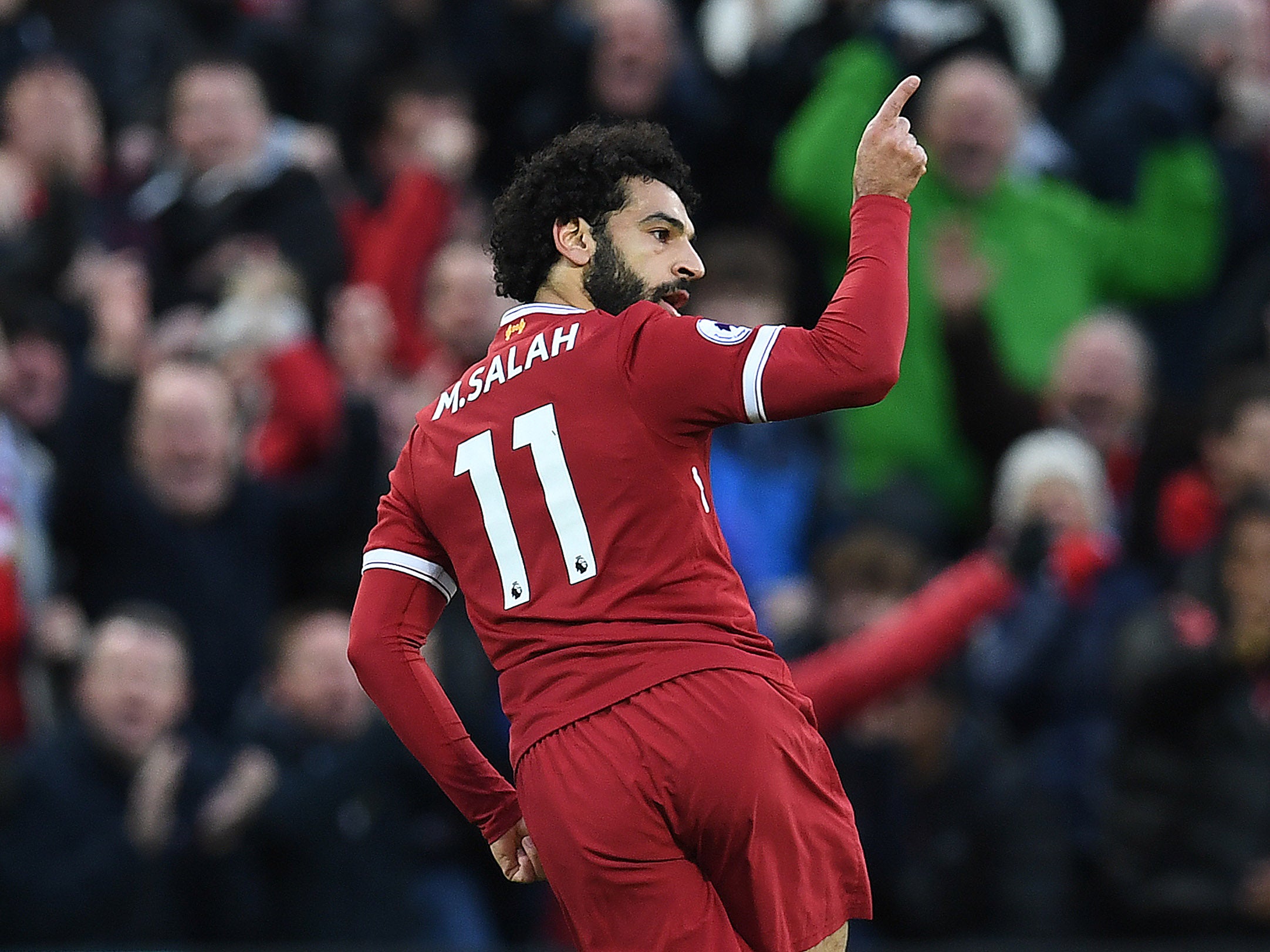 Salah has stunned with his nine goals in 12 games already this season