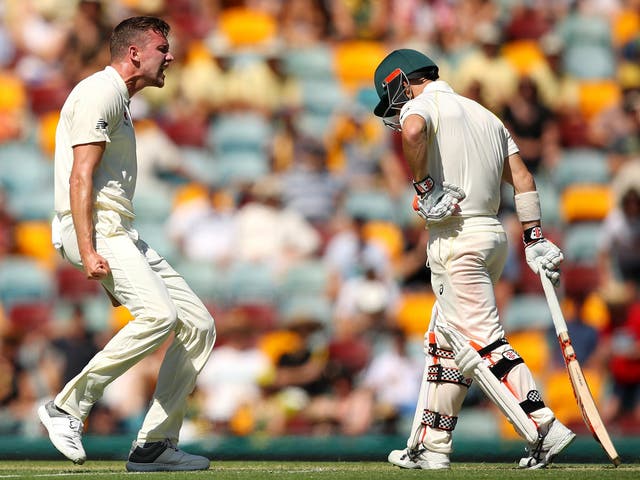 Ball got the prize wicket of David Warner for two runs