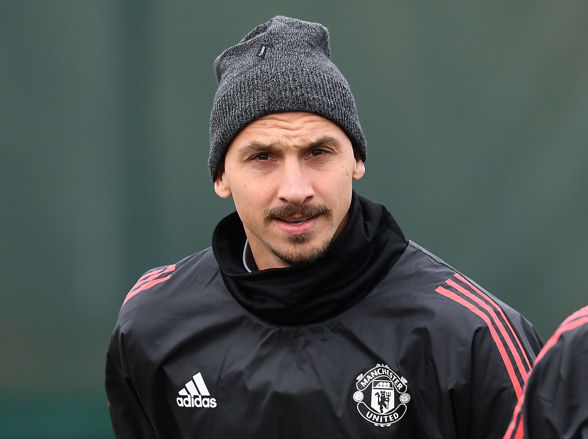 Zlatan Ibrahimovic is not yet ready to start for Manchester United