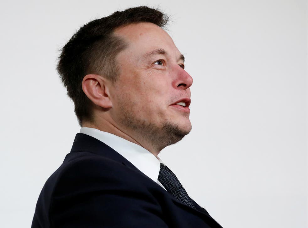 Elon Musk, founder, CEO and lead designer at SpaceX and co-founder of Tesla, speaks at the International Space Station Research and Development Conference in Washington, U.S., July 19, 2017