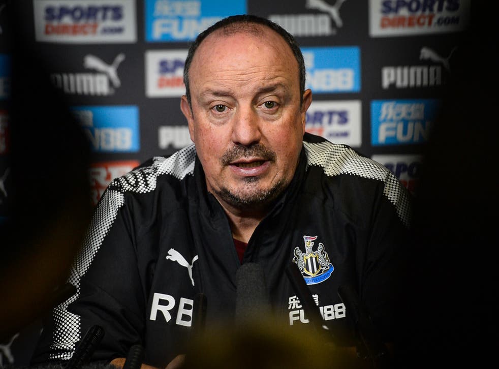 The Newcastle manager had a warning for supporters