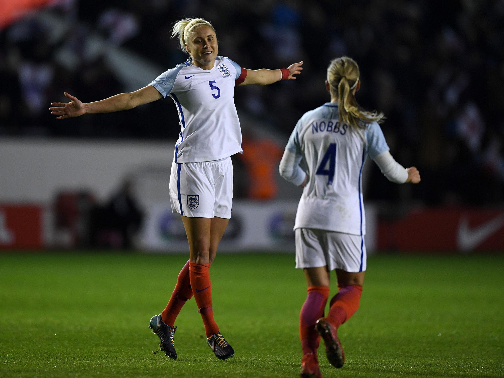 Steph Houghton double helps fire England past Bosnia &amp; Herzegovina in World Cup qualifier