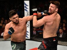 Bisping knocked out in first round by Gastelum