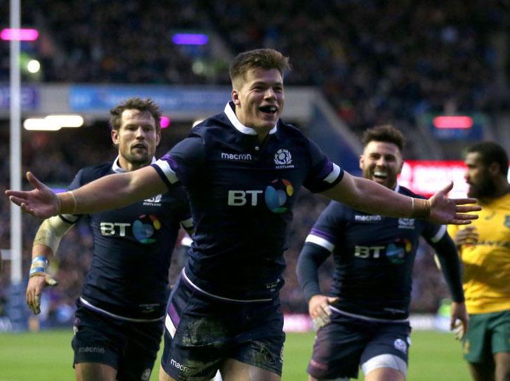 &#13;
Scotland were relentless as undermanned Australia faded &#13;