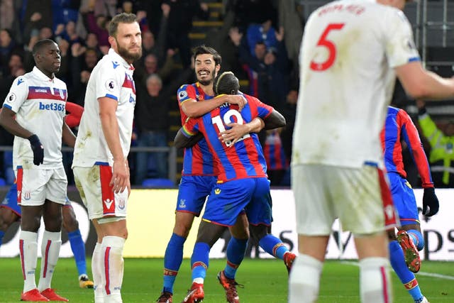 Mamadou Sakho ensured the home side took all three points at Selhurst Park