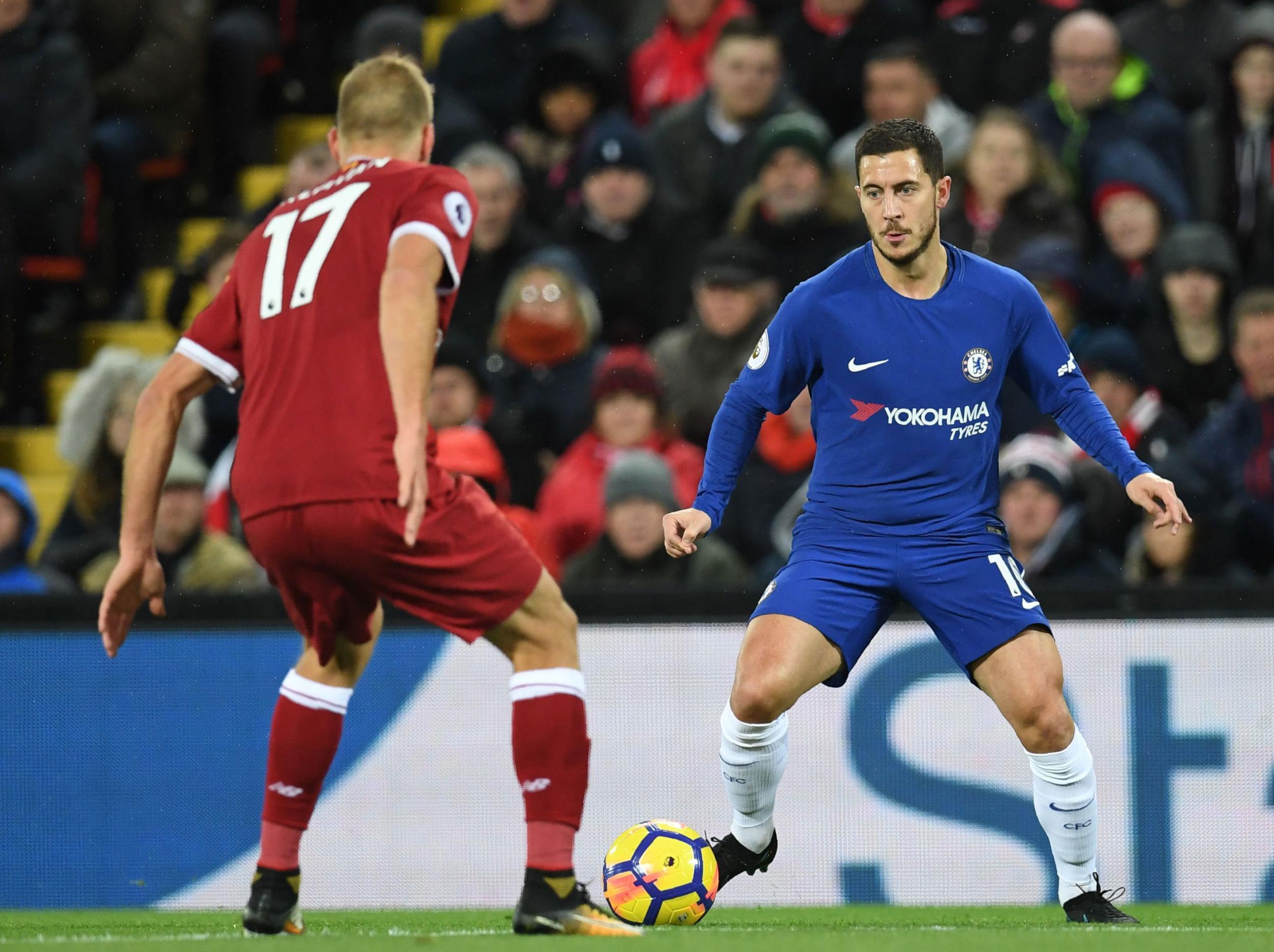 Dazzling Eden Hazard reminds Liverpool what they wish they had in Philippe Coutinho after Chelsea draw