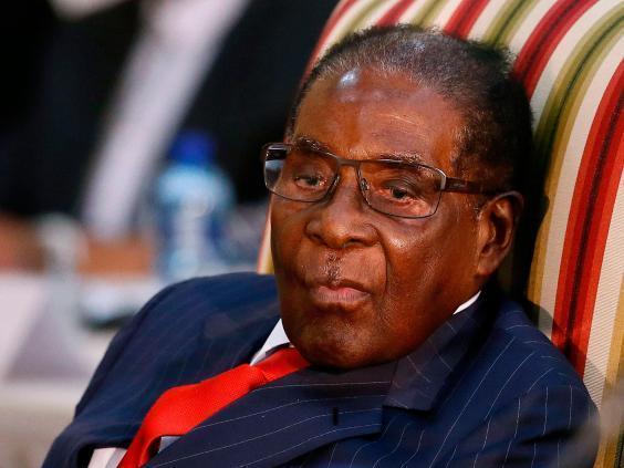Former Zimbabwe President Robert Mugabe (above) ruled the mineral rich state for 37-years