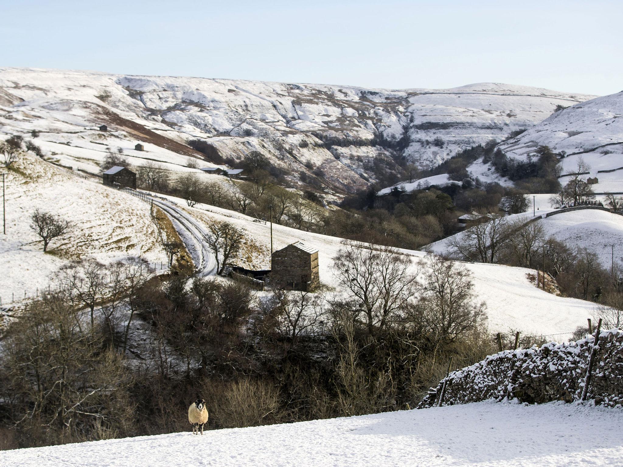 There were smatterings of snow in parts of Scotland and the West Midlands last week