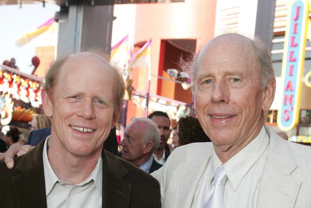 Ron Howard with father Rance Howard