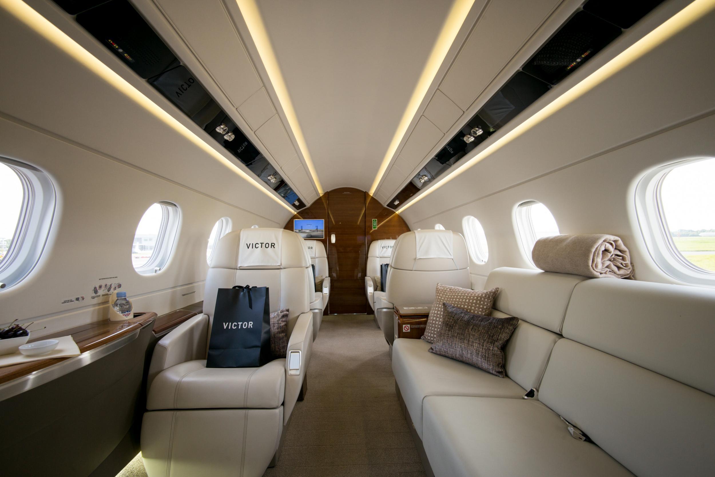 Aboard Victor, the Uber of private jets | The Independent | The Independent