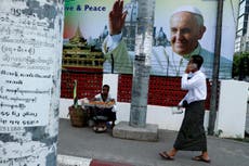 Pope Francis under pressure to speak up for Rohingya on Burma visit