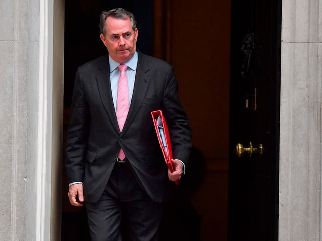 Liam Fox penned an article for The Independent yesterday