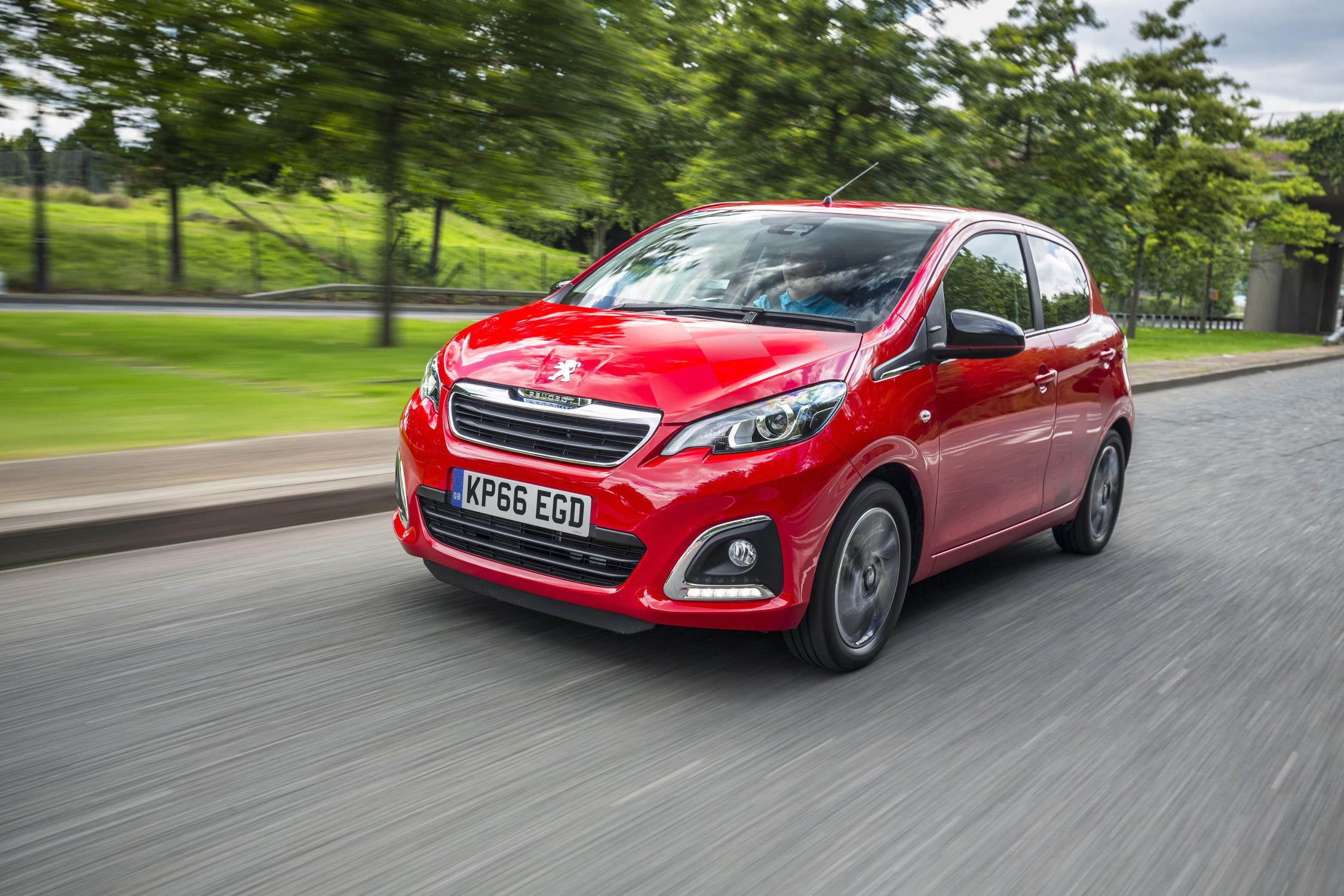 A perky little Peugeot 108 came in at £152.90 with a £2,500 deposit