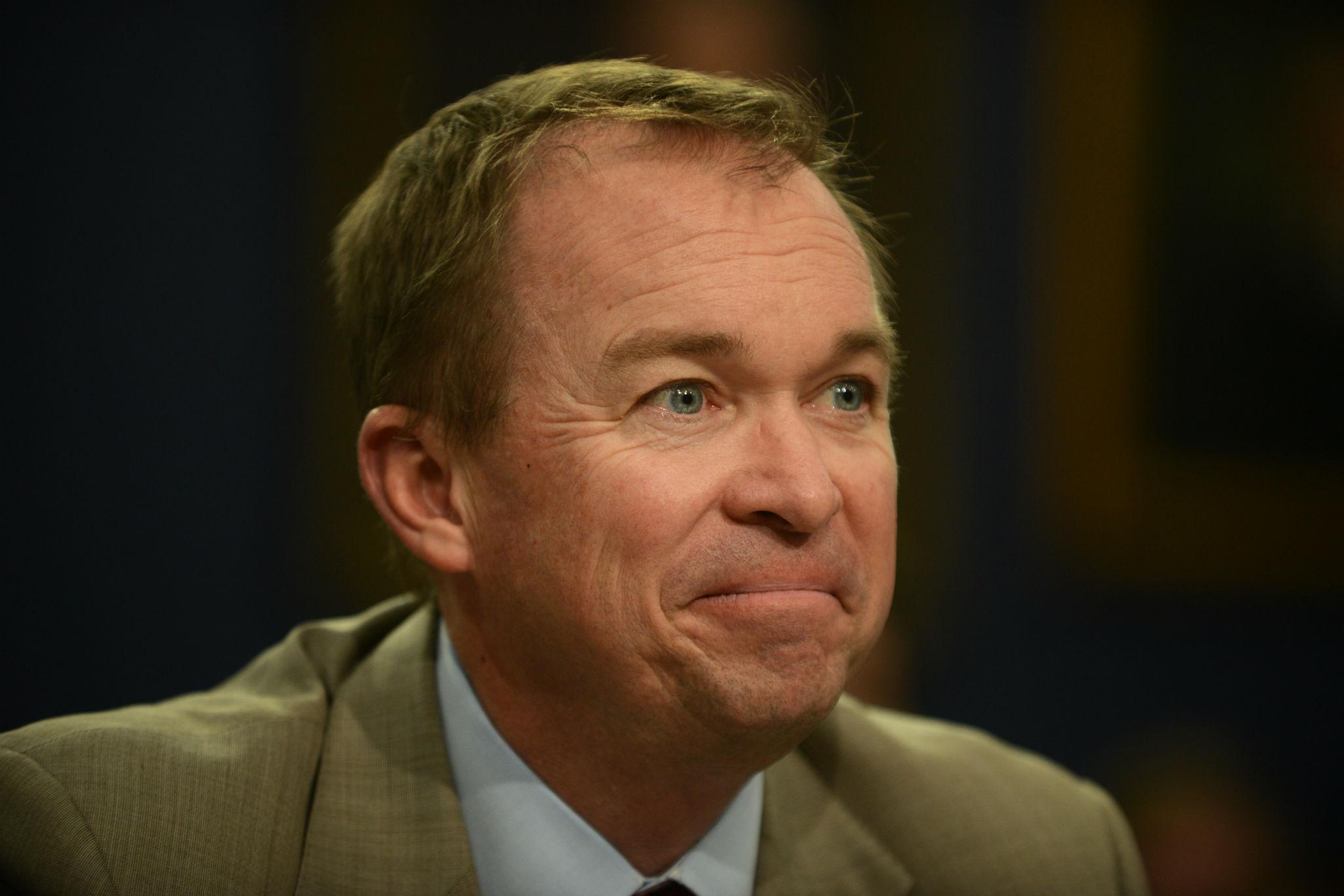 Donald Trump has selected White House budget director Mick Mulvaney to lead the Consumer Financial Protection Bureau (Photo by Astrid Riecken/Getty Images)