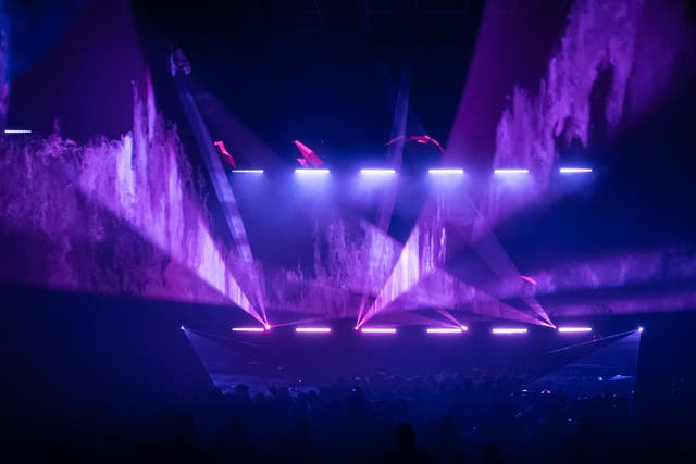 The light shows and visuals might have been the best I’ve ever witnessed at a techno festival 