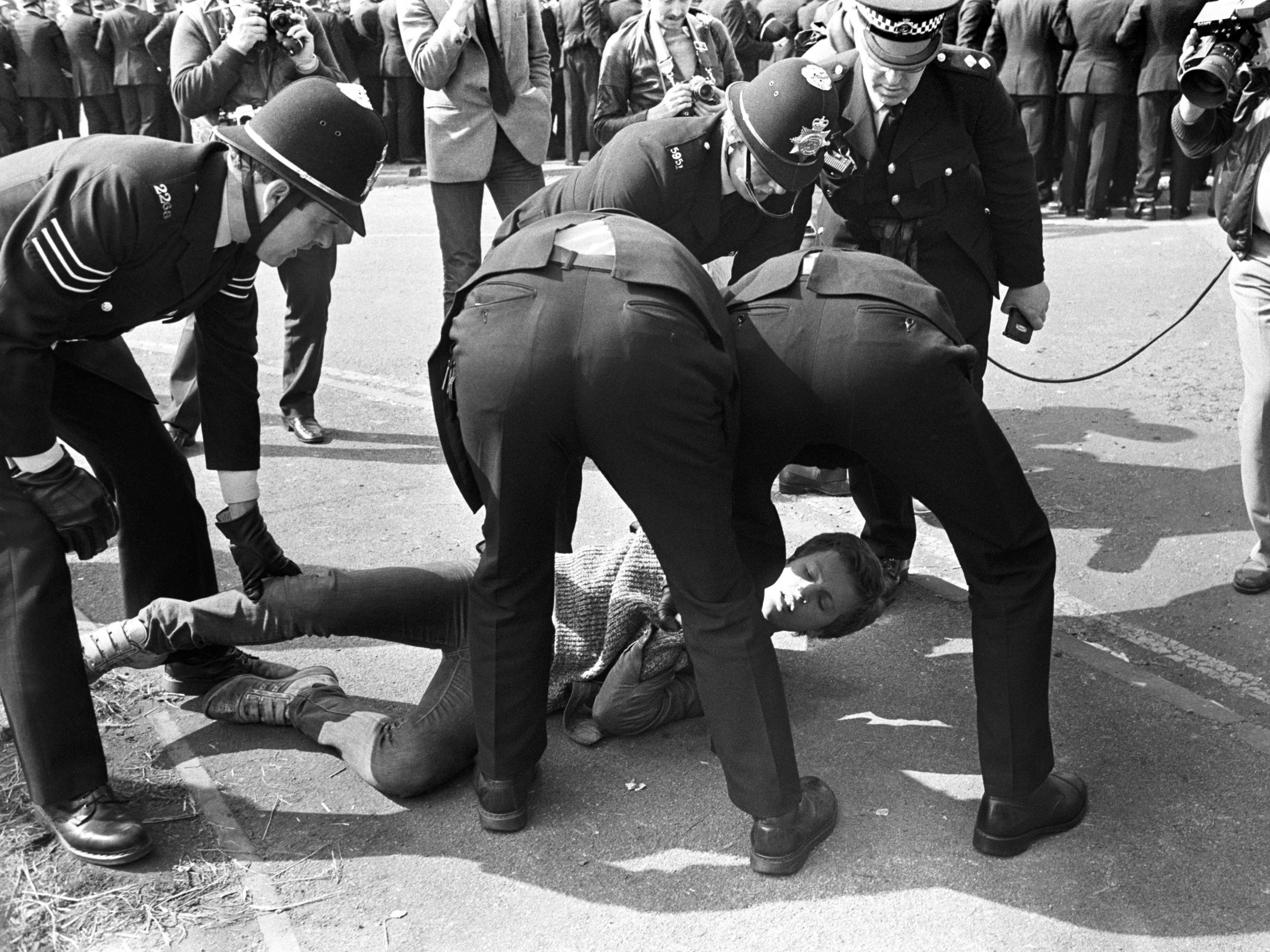 Guests were told to 'expect a confrontation bigger than the Battle of Orgreave'