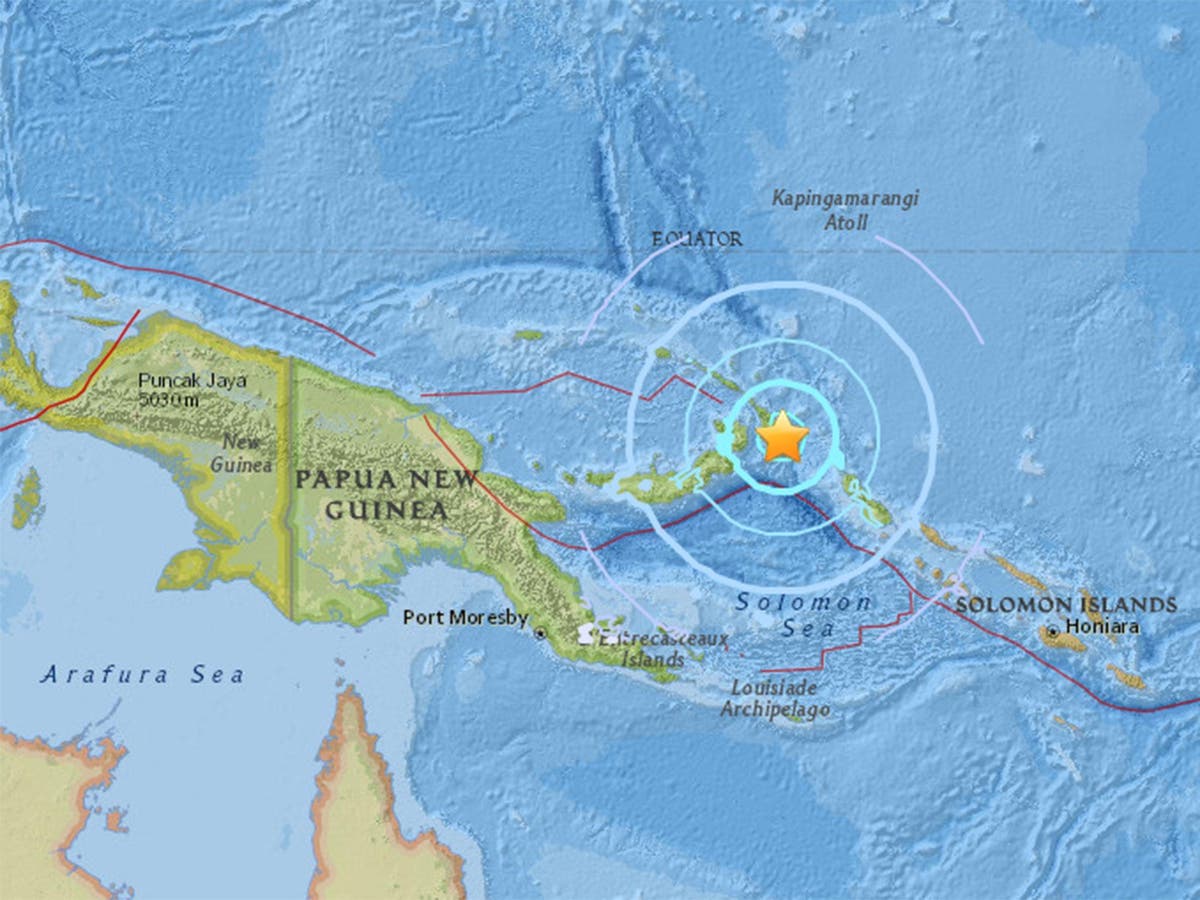 2025 Papua New Guinea Earthquake