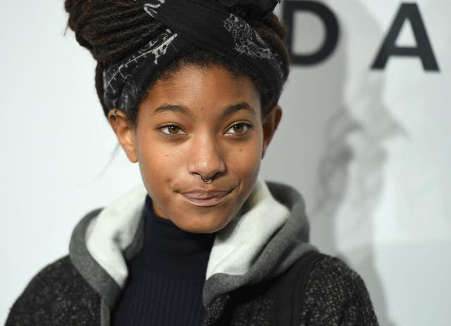 Willow Smith has spoken about the pressures of growing up in the spotlight