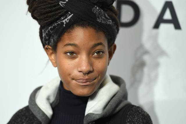 Willow Smith has spoken about the pressures of growing up in the spotlight