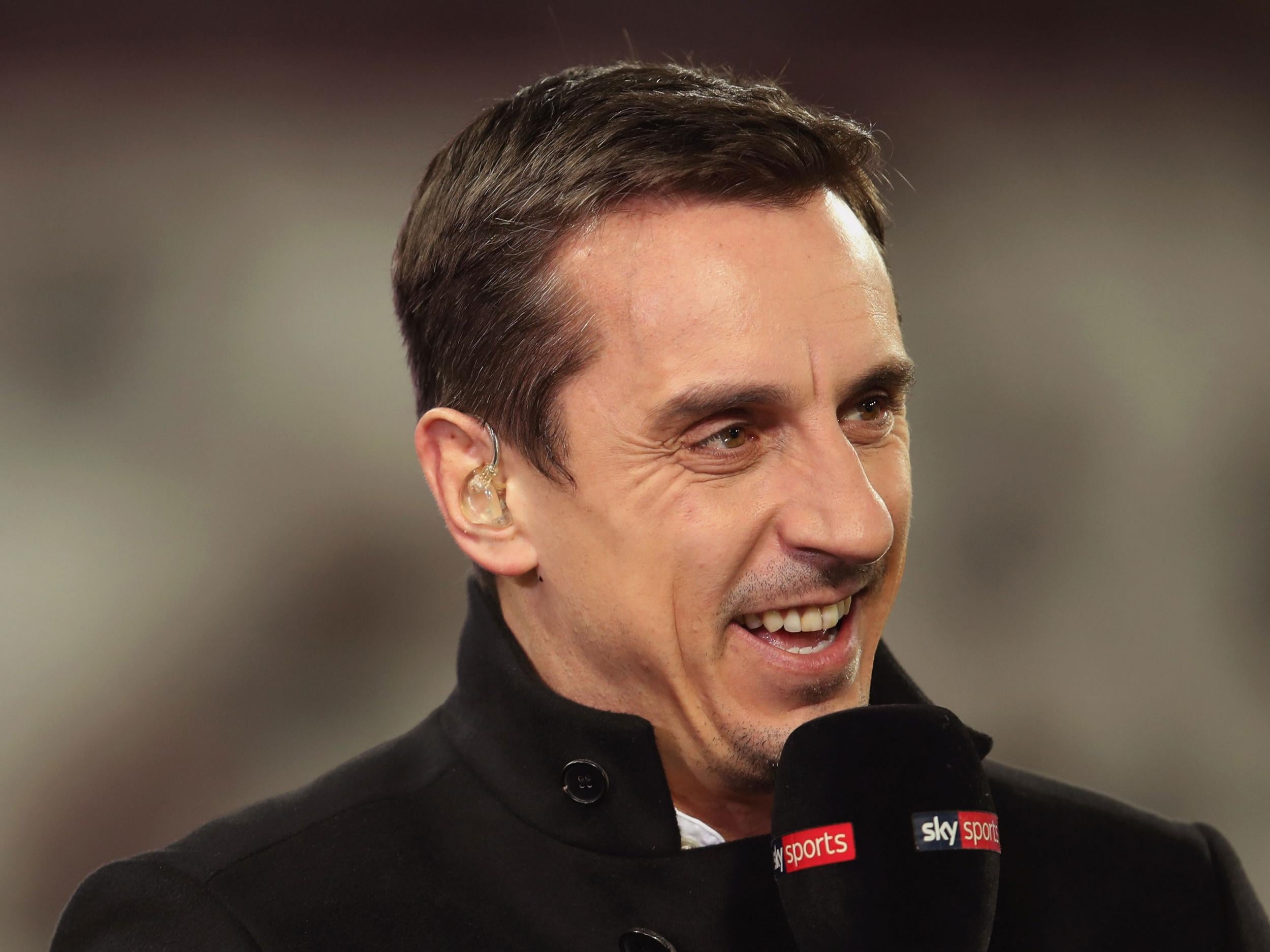 Gary Neville believes the title race is a two-horse race between the Manchester clubs