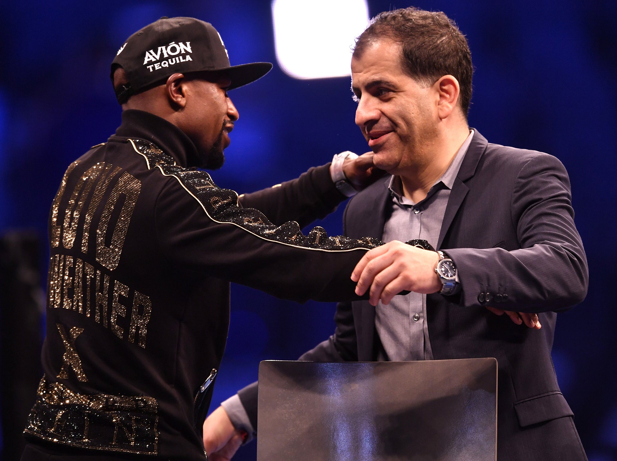 Espinoza has refused to rule out a Mayweather comeback