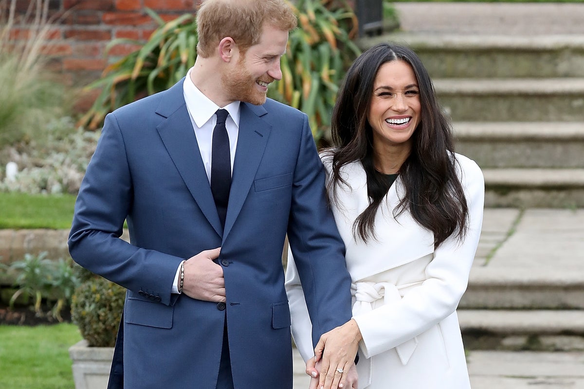 Meghan Markle's engagement ring first look