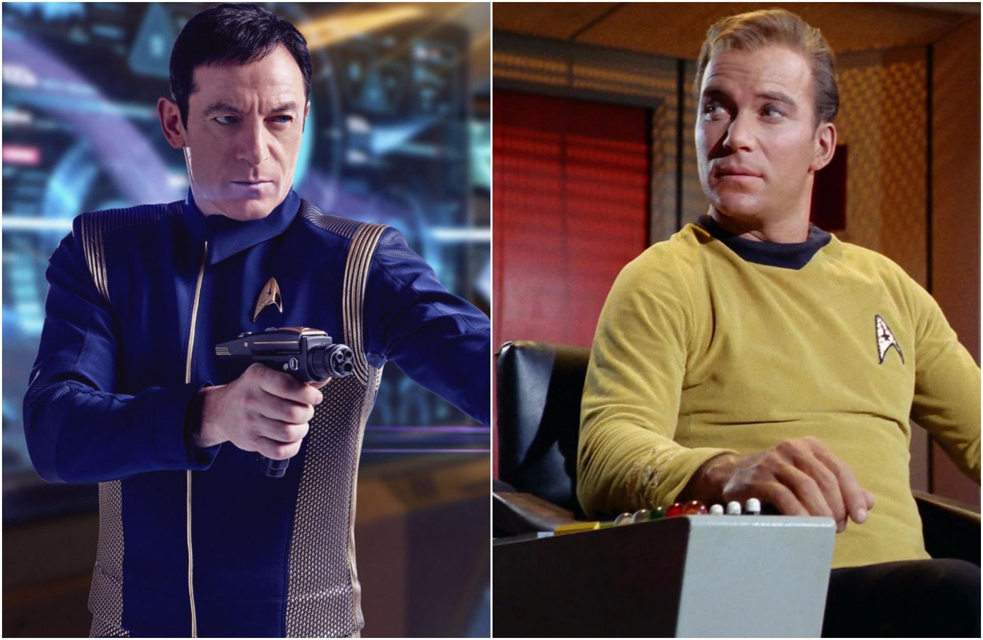 Star Trek Discovery Captain Jason Isaacs Blocked By Original Captain