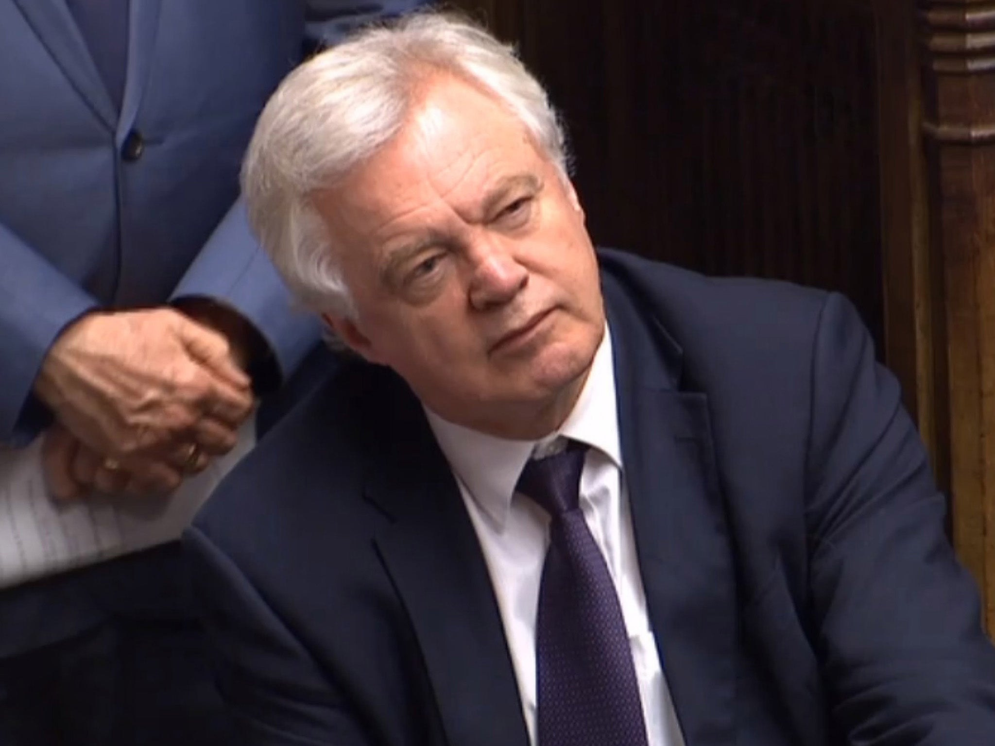 David Davis is reluctant to let anyone know anything about Brexit